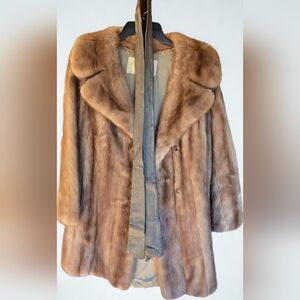 Vintage Mink Jordan Marsh Coat